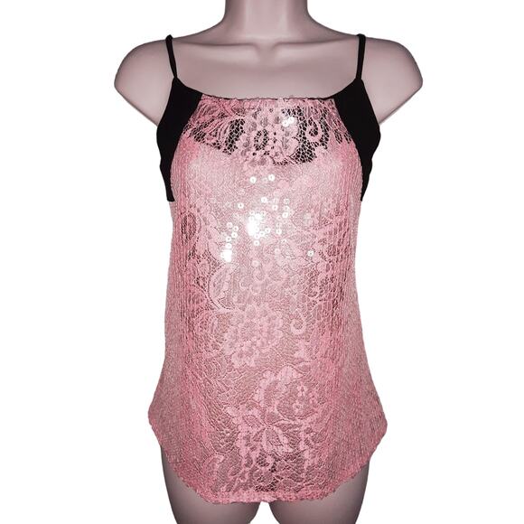 Balenciaga Sz 38 IT Runway Sequin Floral Pattern Tank Top Shell Blouse - Picture 9 of 9